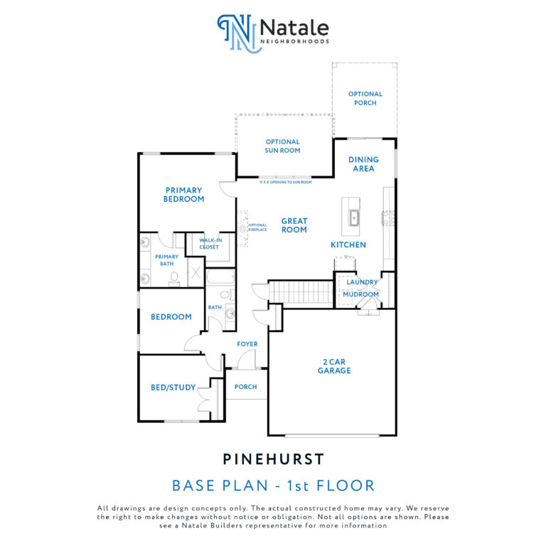 Pinehurst - Base Floor Plan