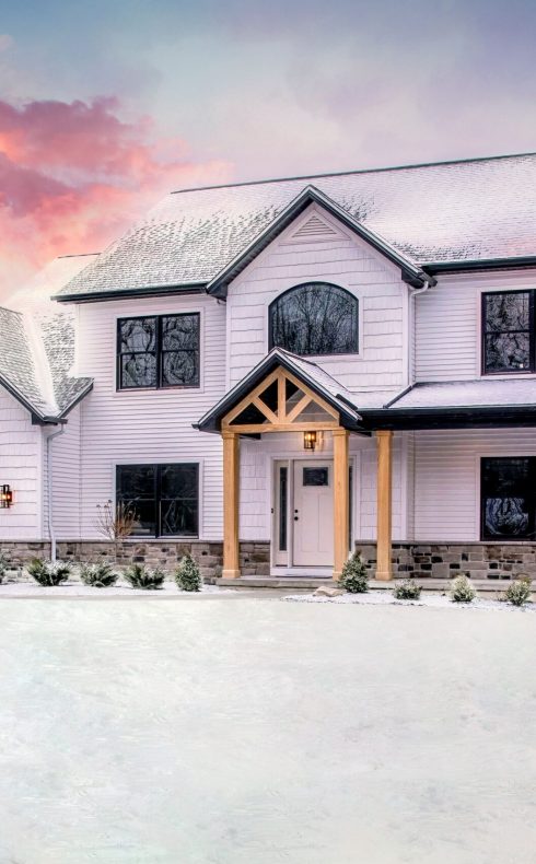 Kenwood Exterior Winter View