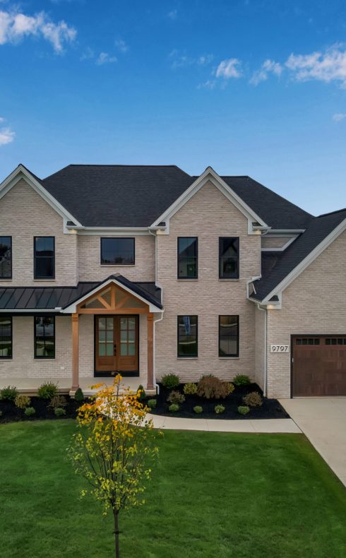 Paxton Model Home Exterior